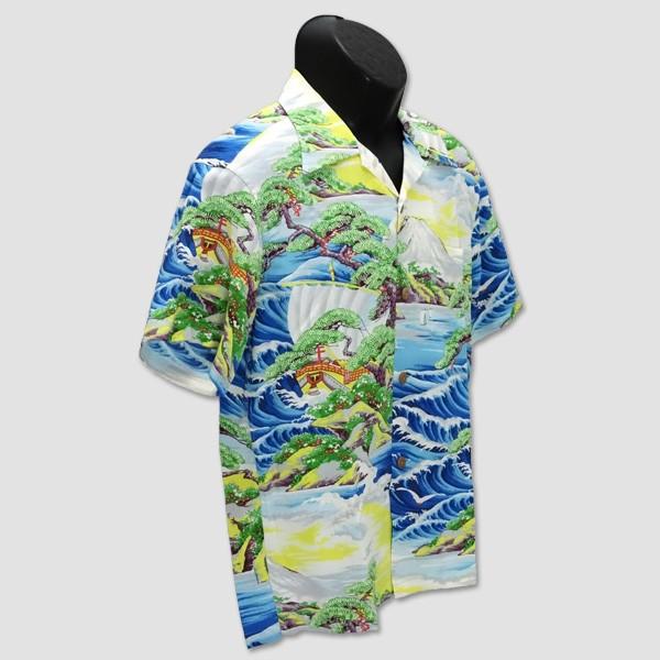 サンサーフ　SUN SURF　SUN SURF サン・サーフ ハワイアンシャツ　“LAND OF RISING SUN” SS38317 | SUN SURF | 02