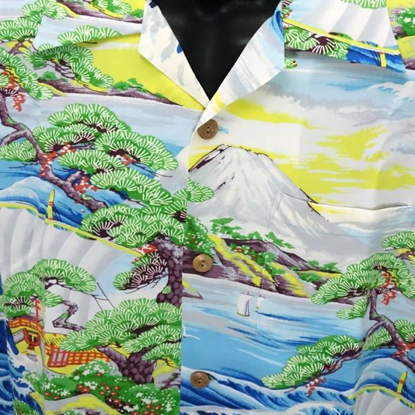サンサーフ　SUN SURF　SUN SURF サン・サーフ ハワイアンシャツ　“LAND OF RISING SUN” SS38317 | SUN SURF | 04
