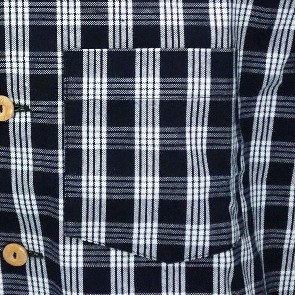 サンサーフ　SUN SURF Musashiyaブランド 半袖PARAKA CHECKオープンシャツ　“Musashiya PARAKA CHECK S/S OPEN SHIRT” SS38584 | SUN SURF | 04