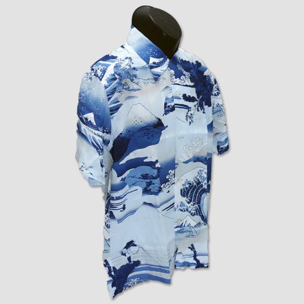 サンサーフ　SUN SURFx葛飾北斎 スペシャル・エディション アロハシャツ　“葛飾北斎 富嶽七景(ふがくななけい)” SS38712 | SUN SURF | 02