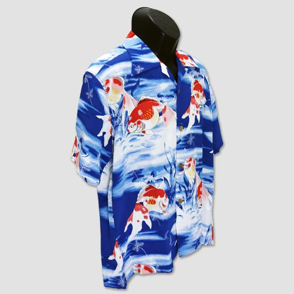 サンサーフ　SUN SURF　半袖和柄ハワイアンシャツ　“GOLD FISH” SS38802 | SUN SURF | 02