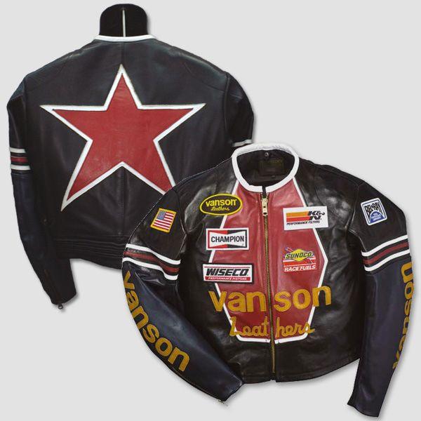 Vanson　レザー・ライダージャケット　“THE STAR” | VANSON