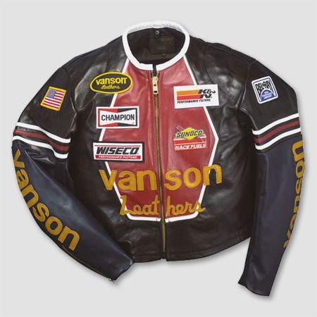 VANSON Vanson レザー・ライダージャケット “THE STAR” : Doing