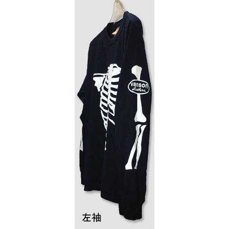 Vanson　長袖Ｔシャツ　BONE | VANSON | 03