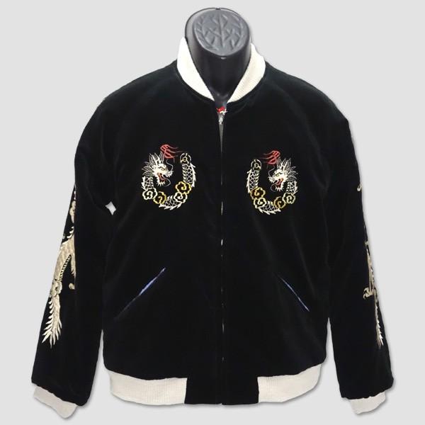 テーラー・トーヨーTAILOR TOYO　別珍リバーシブル・スカジャン　“Phoenix x Tangled Dragons Special Edition” TT14271 |  | 01