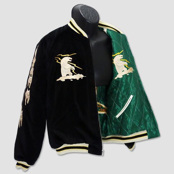 テーラートーヨー　TAILOR TOYO　リバーシブル別珍アラスカマップ・白熊スカジャケット　“POLAR BEARxALASKABMAP” TT15175 | TAILOR TOYO | 08