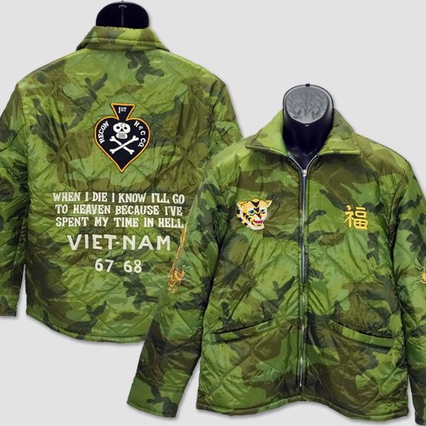 テーラートーヨー　TAILOR TOYO　TAILOR TOYOベトナムライナー・ジャケット　“1st RECON H$C CO.” TT15180 | TAILOR TOYO