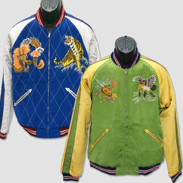 テーラートーヨー　TAILOR TOYO　リバーシブル・KOSHO&CO.スペシャルエディション・スカジャケット　“JAPAN MAPxTIGER PRINT” TT15198 | TAILOR TOYO | 01