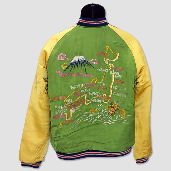 テーラートーヨー　TAILOR TOYO　リバーシブル・KOSHO&CO.スペシャルエディション・スカジャケット　“JAPAN MAPxTIGER PRINT” TT15198 | TAILOR TOYO | 02