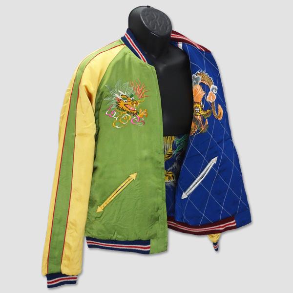 テーラートーヨー　TAILOR TOYO　リバーシブル・KOSHO&CO.スペシャルエディション・スカジャケット　“JAPAN MAPxTIGER PRINT” TT15198 | TAILOR TOYO | 06