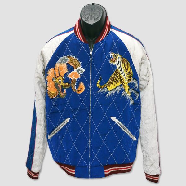 テーラートーヨー　TAILOR TOYO　リバーシブル・KOSHO&CO.スペシャルエディション・スカジャケット　“JAPAN MAPxTIGER PRINT” TT15198 | TAILOR TOYO | 07