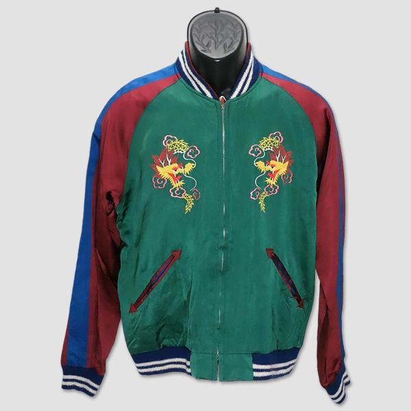 テーラートーヨー　TAILOR TOYO　リバーシブル・KOSHO&CO.スペシャルエディション・スカジャケット　“DRAGON&JAPAN MAPxROARINGTIGER” TT15416 | TAILOR TOYO | 01