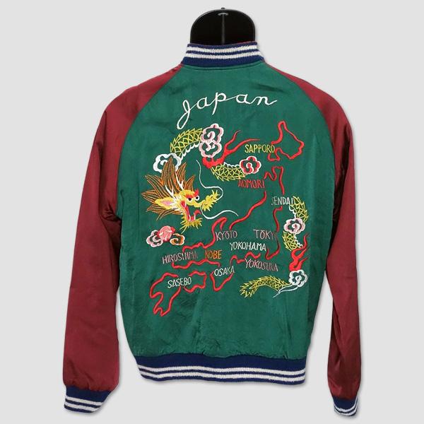 テーラートーヨー　TAILOR TOYO　リバーシブル・KOSHO&CO.スペシャルエディション・スカジャケット　“DRAGON&JAPAN MAPxROARINGTIGER” TT15416 | TAILOR TOYO | 02