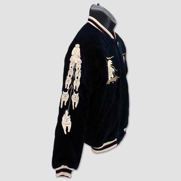 テーラートーヨー　TAILOR TOYOリバーシブル・別珍スカジャケット　“MOUNTAIN GOAT” x　“ALASKAN FLAG” TT15544 | TAILOR TOYO | 03