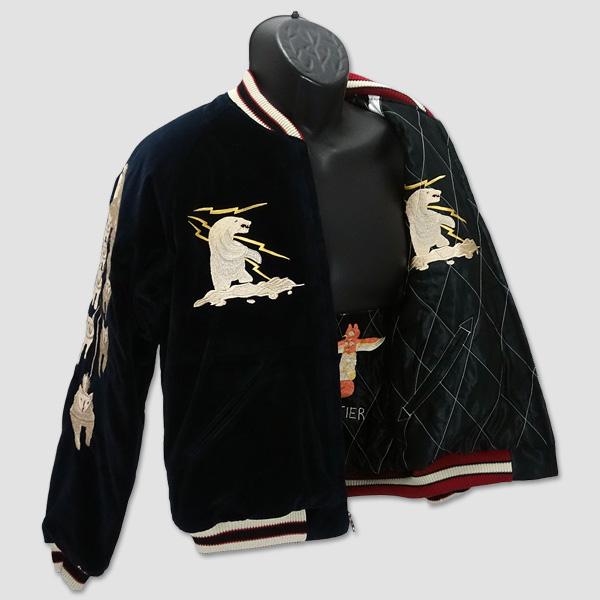 テーラートーヨー　TAILOR TOYOリバーシブル・別珍スカジャケット　“MOUNTAIN GOAT” x　“ALASKAN FLAG” TT15544 | TAILOR TOYO | 05