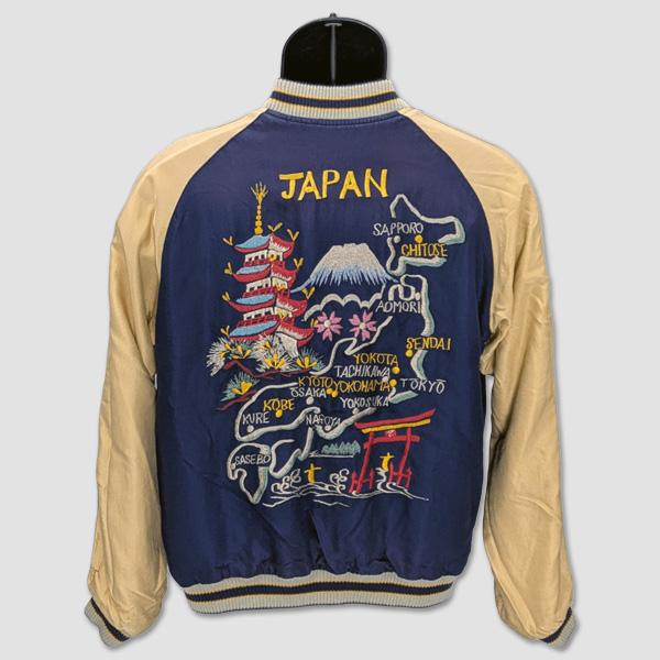 TAILOR TOYO リバーシブル・スカジャケット エイジングモデル「イーグル.ドラゴン＆JAPAN MAP」　“AGING MODEL EAGLE&DRAGON x JAPAN MAP” TT15907 | TAILOR TOYO | 06