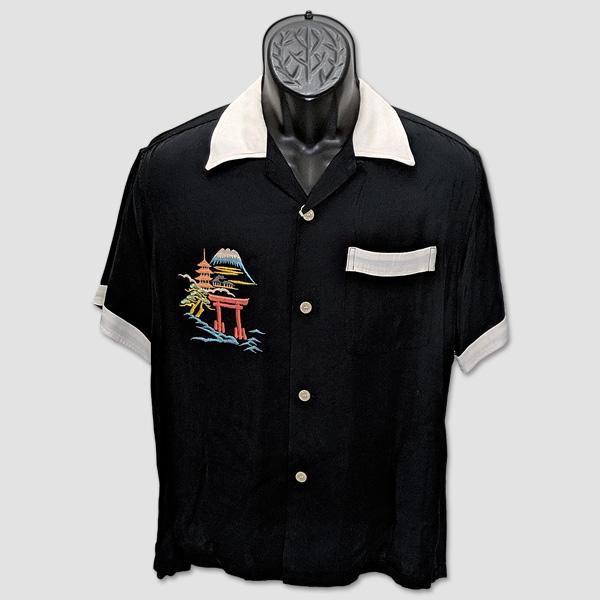 テーラートーヨー　TAILOR TOYO　ボウリング・スカシャツ　“TOYO BOWLING SUKA SHIRT JAPAN MAP” TT39699 | TAILOR TOYO | 01
