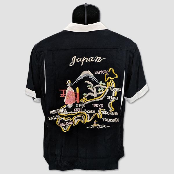 テーラートーヨー　TAILOR TOYO　ボウリング・スカシャツ　“TOYO BOWLING SUKA SHIRT JAPAN MAP” TT39699 | TAILOR TOYO | 02