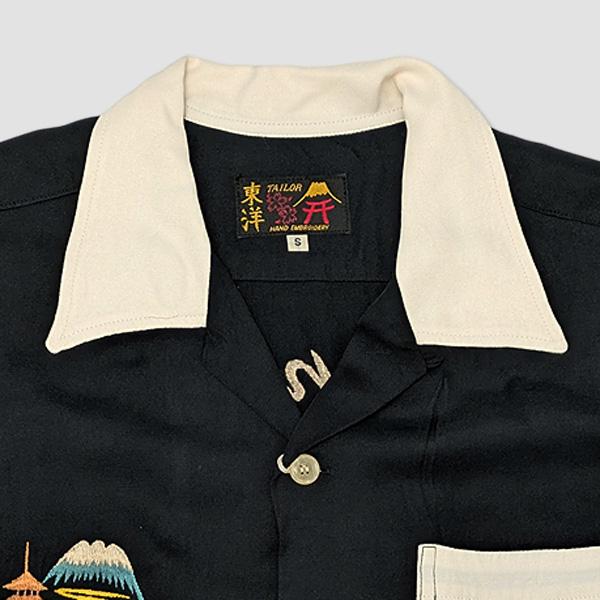 テーラートーヨー　TAILOR TOYO　ボウリング・スカシャツ　“TOYO BOWLING SUKA SHIRT JAPAN MAP” TT39699 | TAILOR TOYO | 06