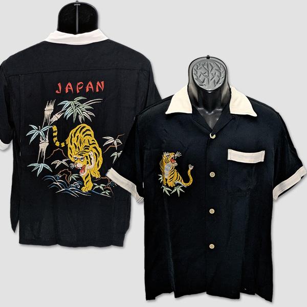テーラートーヨー　TAILOR TOYO　ボウリング・スカシャツ　“TOYO BOWLING SUKA SHIRT TIGER” TT39700 | TAILOR TOYO