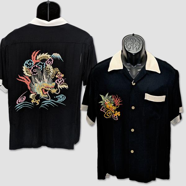 テーラートーヨー　TAILOR TOYO　ボウリング・スカシャツ　“TOYO BOWLING SUKA SHIRT DRAGON” TT39701 | TAILOR TOYO