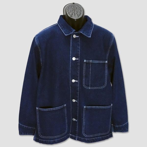 U.A.ミリタリー　“USAF” 12.0オンスデニム　ルーズフィット カバーオールジャケット　“USAF 12.0oz DENIM LOOSE FIT COVER ALL” UA74552 | 