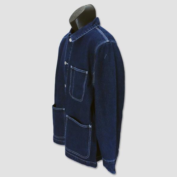 U.A.ミリタリー　“USAF” 12.0オンスデニム　ルーズフィット カバーオールジャケット　“USAF 12.0oz DENIM LOOSE FIT COVER ALL” UA74552 |  | 03