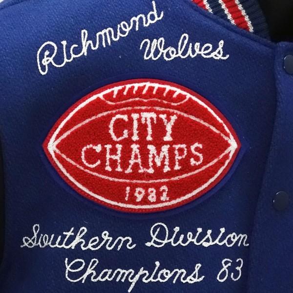 ホワイツビル Whitesville　30ozウールメルトンジャケット　“WOLVES” WV14460 | WHITESVILLE | 04