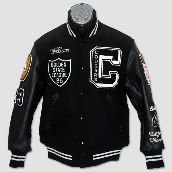 ホワイツビル　Whitesville　30oz ウール・メルトン AWARD JACKET　“COUGARS AWORD JACKET” WV15166 | WHITESVILLE