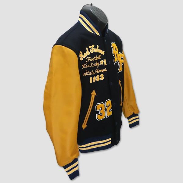 ホワイツビル　Whitesville　30oz ウール・メルトン AWARD JACKET　“Red Falcons AWORD JACKET” WV15386 | WHITESVILLE | 03