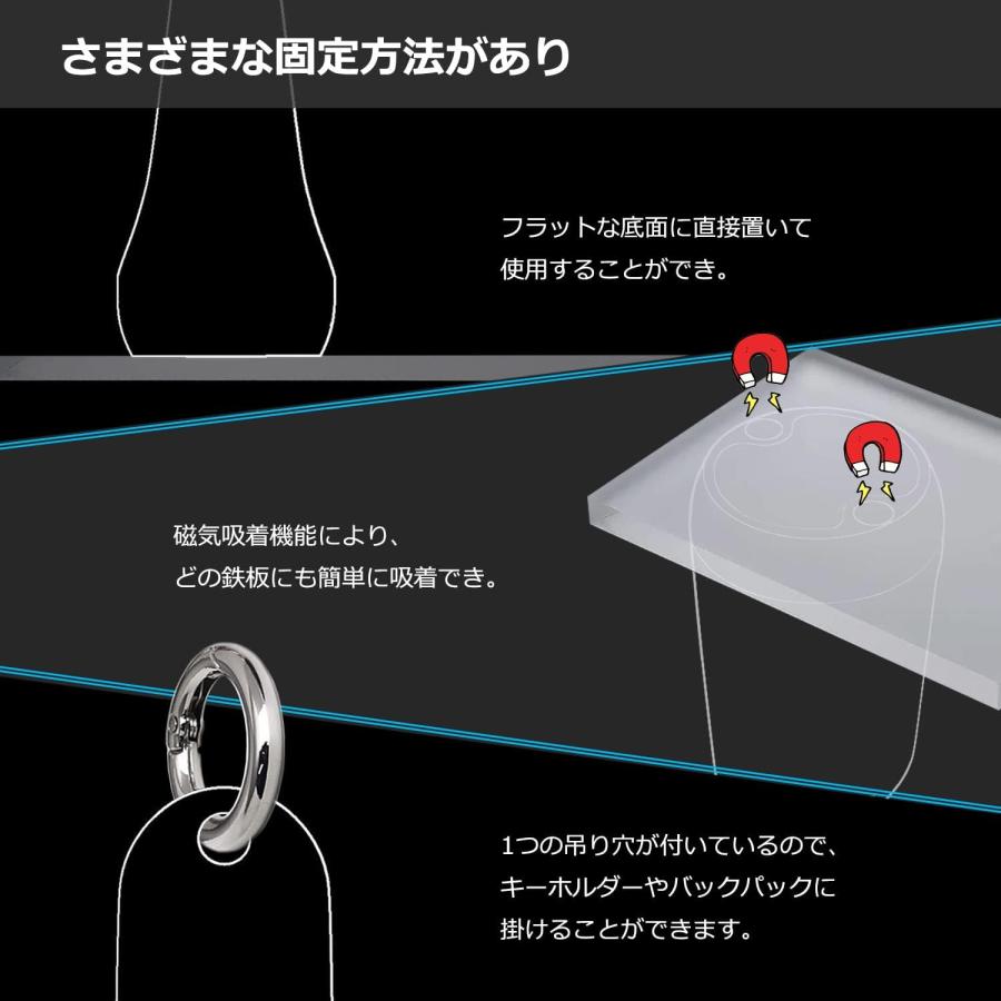 DOKEEP GD2 超ミニLEDライト 2個セット 超軽量 11g TYPE-C充電式 EDC
