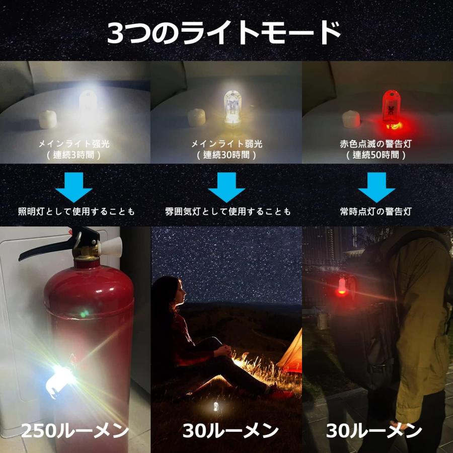 DOKEEP GD2 超ミニLEDライト 超軽量 11g USB充電式 EDC 高輝度 ミニ