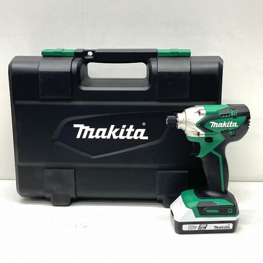 美品◇makita マキタ 充電式インパクトドライバ MTD002D 18V