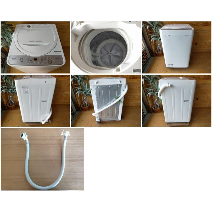 ◎SHARP シャープ 全自動洗濯機 ES-GE5C 5.5kg 高濃度洗浄 シワ抑え