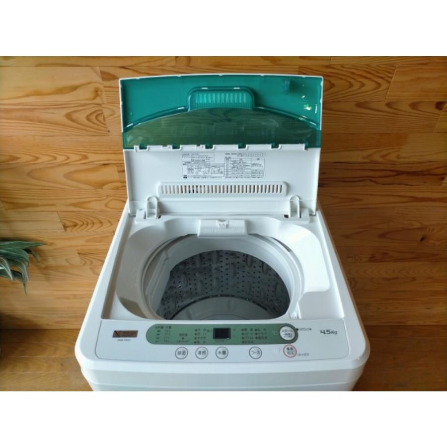 YAMADA SELECT ヤマダ電機 全自動洗濯機 YWM-T45G1 洗濯容量4.5kg 2019年製 ステンレス槽 家電
