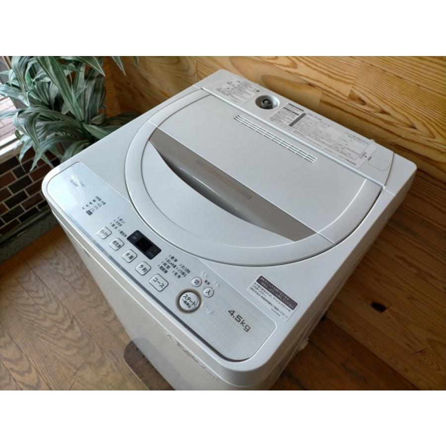 ◎SHARP シャープ　全自動洗濯機　ES-GE4D　4.5kg　2020年製　1人暮らし　単身用サイズ　シンプル　家電 :  4000000539216 : リサイクルタワー - 通販 - Yahoo!ショッピング