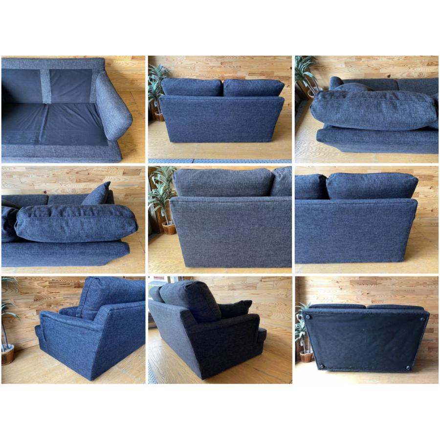 【中古】 NITORI/ニトリ/2人掛けソファ/2P/2シーター/SHEFFIELD/シェフィールド/グレー/ファブリック