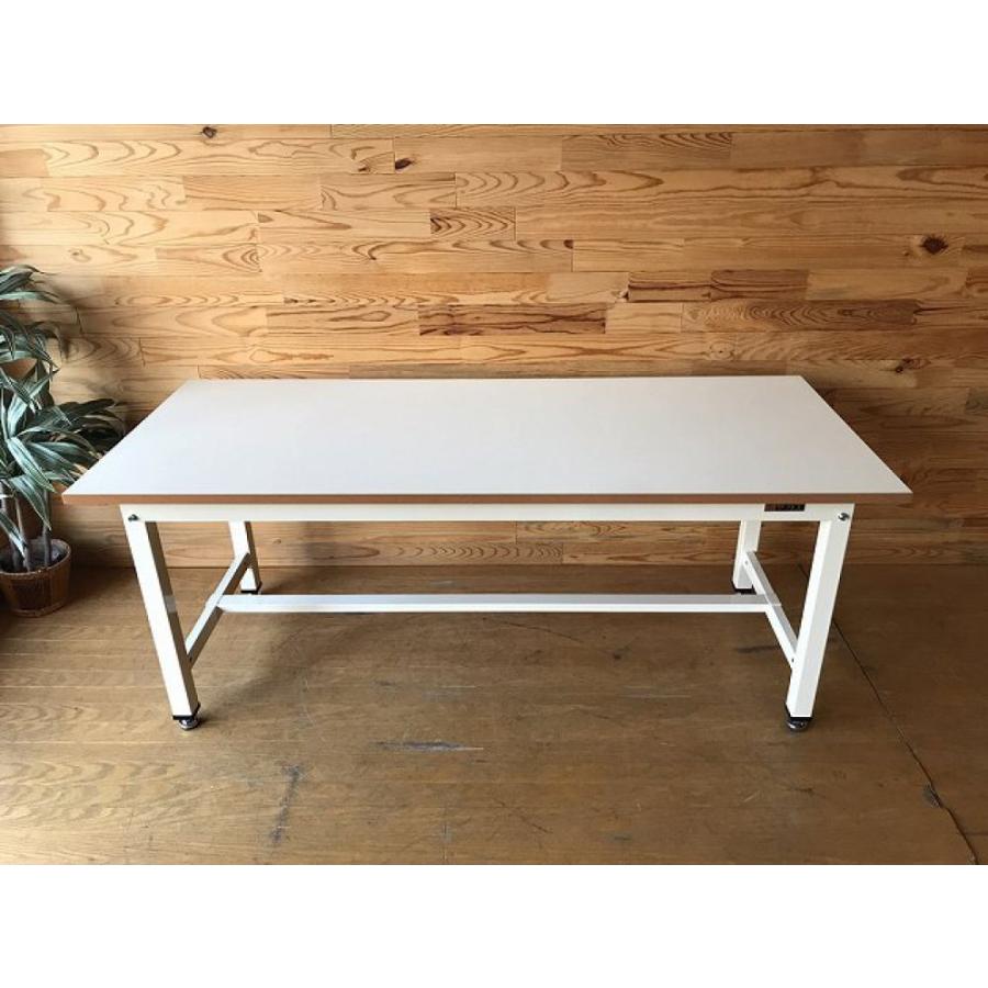 未使用展示品 サカエ 作業台 幅 1800 奥行き750 ホワイト 中量 Kt 工業用 事務用 ワークテーブル ガレージ デスク バンバンイロイロ 通販 Yahoo ショッピング