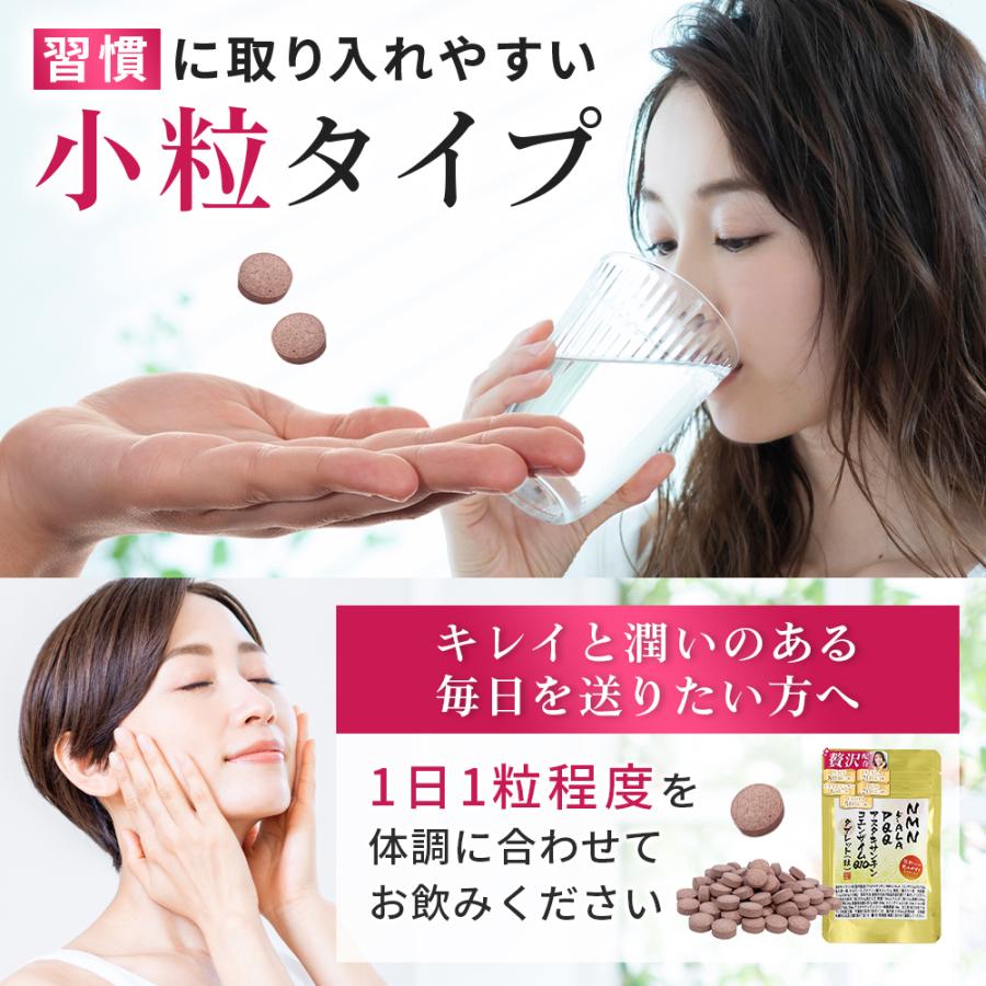 NMN5-ALA PQQアスタキサンチン コエンザイムQ10タブレット30粒30日分