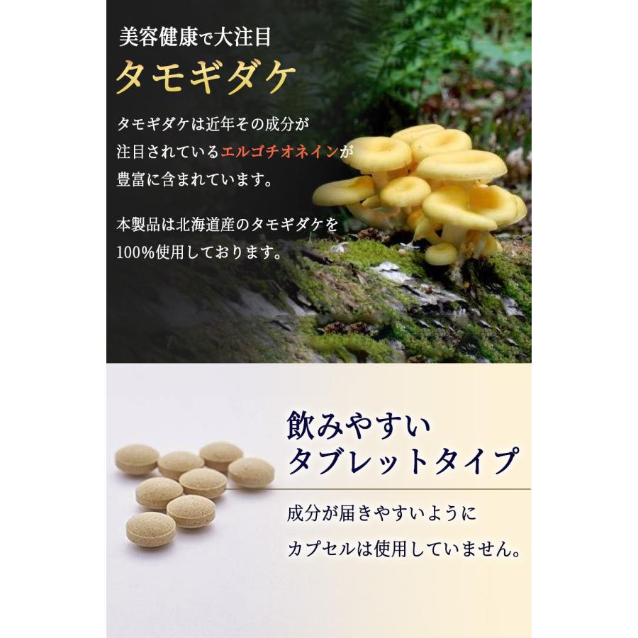 たもぎ茸タブレット180粒×250mg 北海道産 ビタミンB2 ナイアシン たもぎ茸タブレット180粒×250mg 北海道産 ビタミンB2 ナイアシン