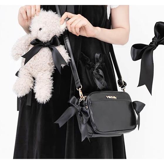 痛バッグ 痛バ 小さめ 肩掛け ショルダー 地雷 量産型 リボン ゆめ