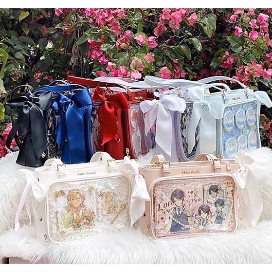 姫宮桃李　ホワイトブリム　痛バッグ あんさんぶるスターズ 姫宮桃李 テーマ缶バッジ 痛バッグ