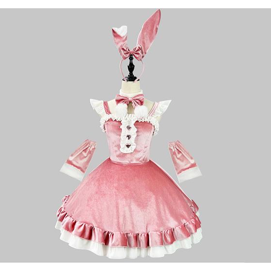 サンタ コスプレ衣装 大きいサイズ バニー コスチューム