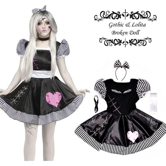 ゾンビ コスプレ衣装 壊れた人形 コスチューム ハロウィン 仮装 レディース ゴスロリ Di 毒いちご 通販 Yahoo ショッピング