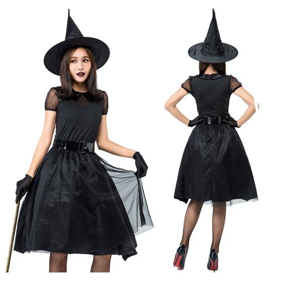 ハロウィン コスプレ衣装 ハロウィン コスプレ衣装 魔女 大きいサイズ レディース 4L XXXL