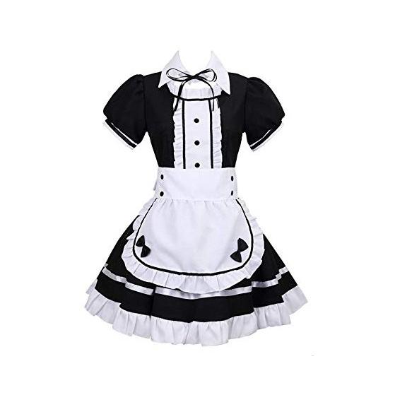 メイド服 コスプレ衣装 コスチューム 大きいサイズ Ｍ L XL 3L 4L 5L 6L｜dokuichigo｜05