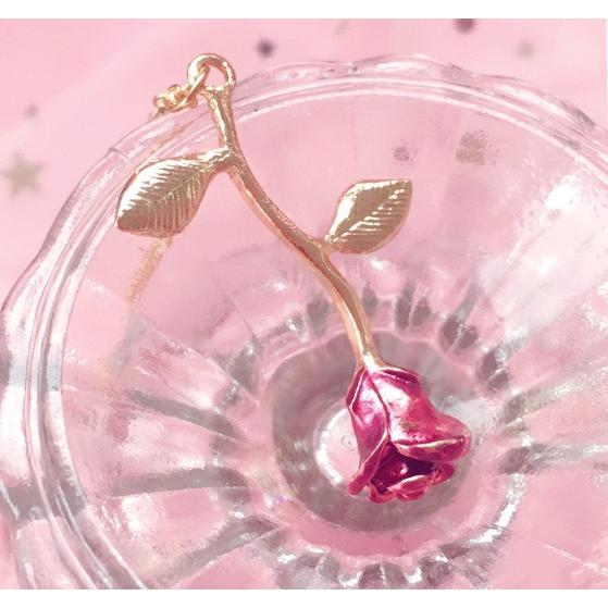 バラ ネックレス レディース 一輪の薔薇 アクセサリー