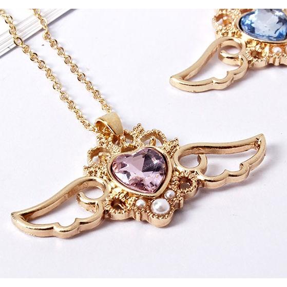 【ハンドメイド】魔法少女風ネックレス c4a7ee07c71702967d93a5966f9289