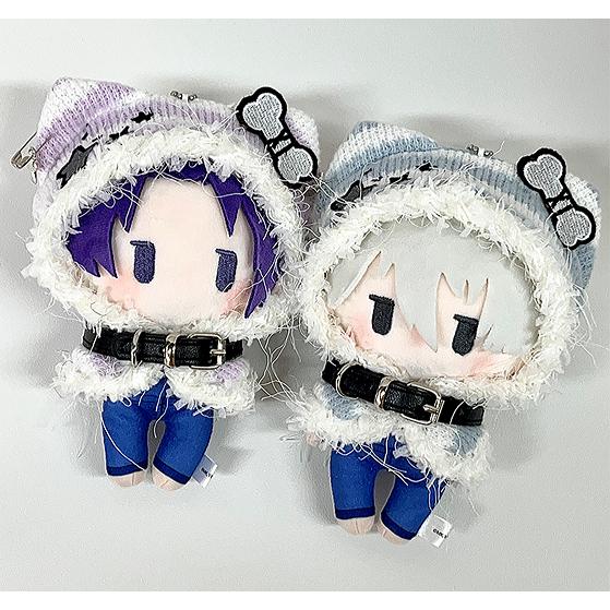 ぬい服 10cm 猫耳 ねこ ネコ ぬいぐるみ服 推し活 パンク ぬい服 10cm 猫耳 ねこ ネコ ぬいぐるみ服 推し活 パンク