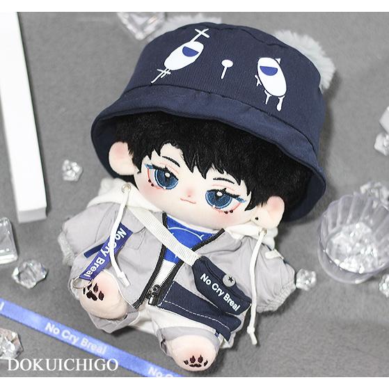 ぬい服 10cm 20cm パンダ帽子 パーカー ぬいぐるみ服 推し活 着ぐるみ